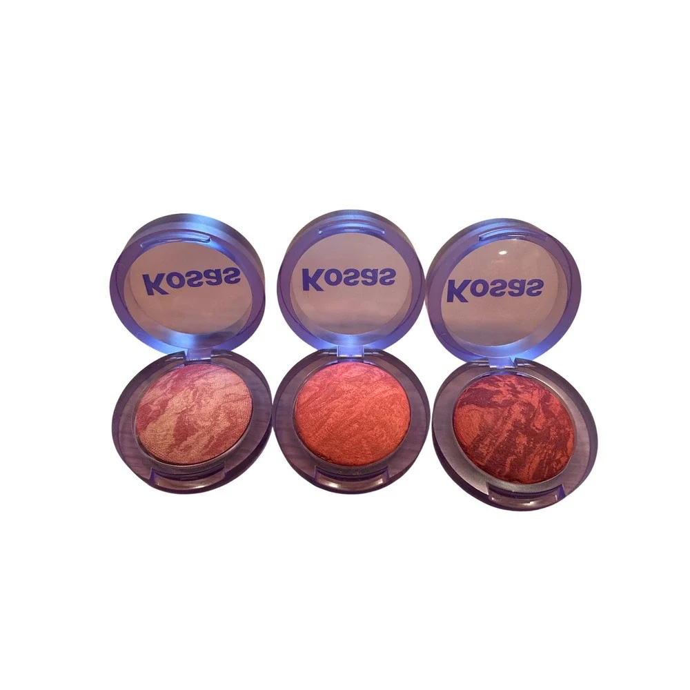 Kosas Blush is Life Powder Blush Lot of 3 Euphoria, Dare, Spellbound 2g es NWOB